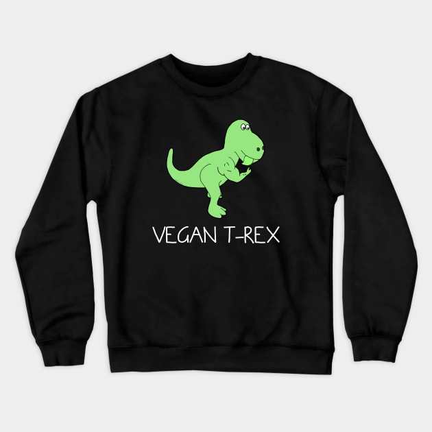 Vegan T-Rex Crewneck Sweatshirt by Danielle